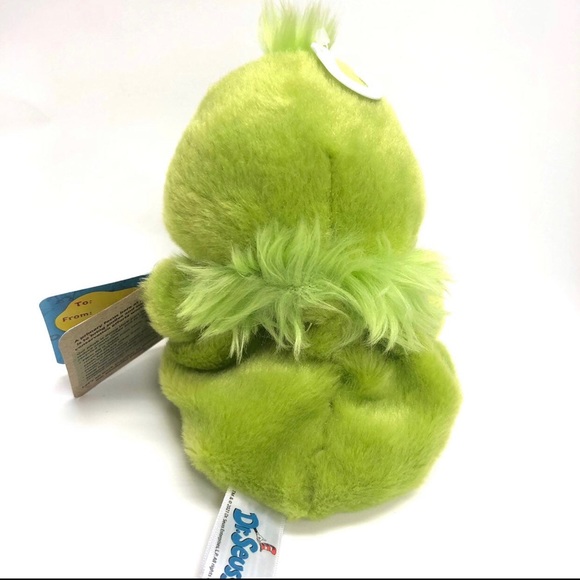 Aurora - Dr Seuss Grinch Palm Pal Plush Stuffed 5” - Picture 2 of 4